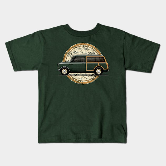 The cutest Station Wagon ever! Kids T-Shirt by jaagdesign